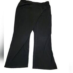 Athletic soft black yoga/lounge pants